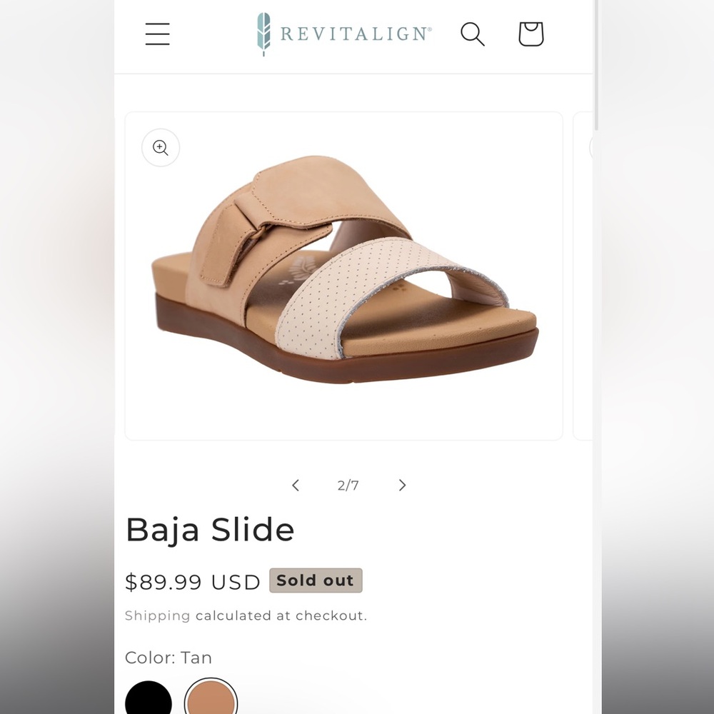 NWT Revitalign Waco Shoe Company Sandals - Picture 7 of 7